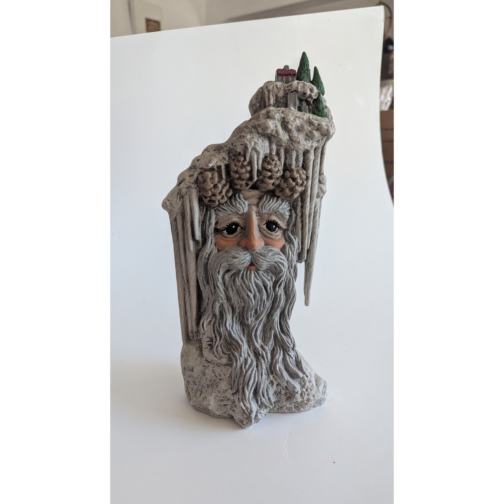 Marion's Place Salem Oregon Old Man Winter Father Mountain Sculpture 12"
